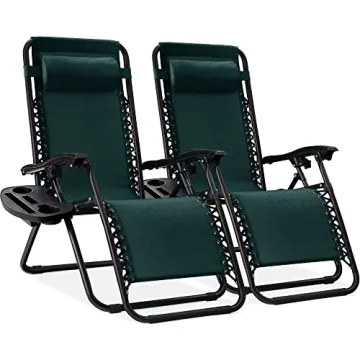 Ultimate Comfort: Adjustable Zero Gravity Lounge Chairs with Cup Holders