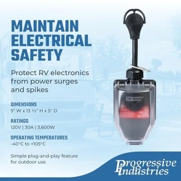 Progressive Industries SSP-30X RV Surge Protector – Reliable Surge Protection
