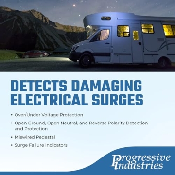 Progressive Industries SSP-30X RV Surge Protector – Reliable Surge Protection