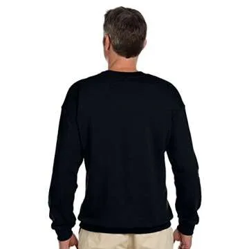 Hanes Men's Ultimate Heavyweight Crew Sweatshirt in Deep Red