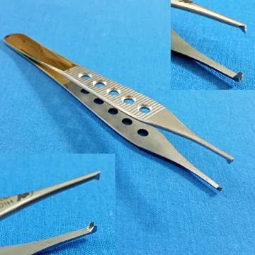 Set of 2 Adson Tissue Dissecting Forceps - Rust-Free