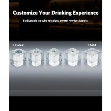 Effortlessly Creates Crystal Clear Ice at Home