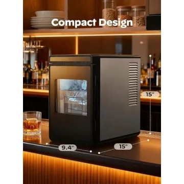 Effortlessly Creates Crystal Clear Ice at Home