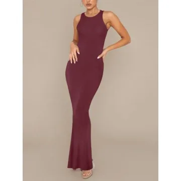 REORIA Summer Casual Maxi Dress for Elegant Occasions