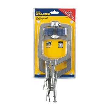 IRWIN VISE-GRIP C Clamp, Durable Locking Tool