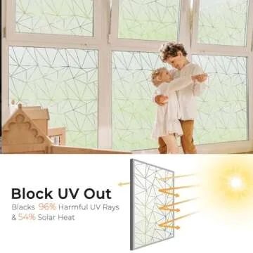 Coavas Window Privacy Frosted Film for Elegant Spaces