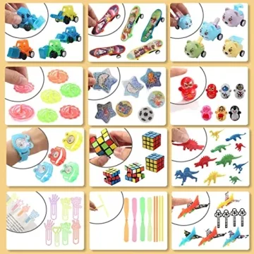 200 PCS Kids Party Toys Assortment - Fun & Safe Gifts