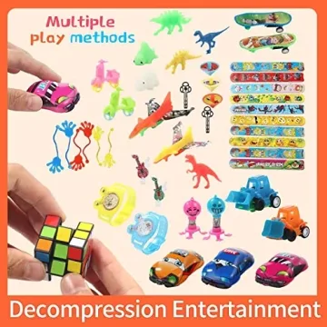 200 PCS Kids Party Toys Assortment - Fun & Safe Gifts