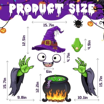 Halloween Car Decorations Kit for Trunk or Treat Events
