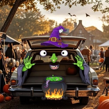 Halloween Car Decorations Kit for Trunk or Treat Events