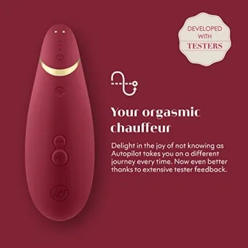 Womanizer PREMIUM 2 Clitoral Stimulator with 14 Intensity Levels