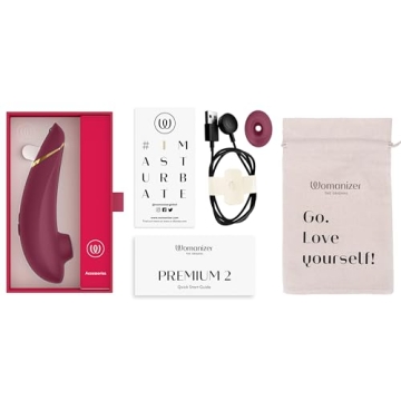 Womanizer PREMIUM 2 Clitoral Stimulator with 14 Intensity Levels
