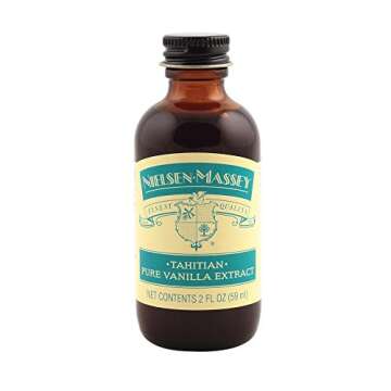Nielsen-Massey Tahitian Pure Vanilla Extract – 2 Ounce Bottle for Baking and Cooking