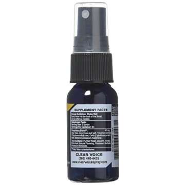 Clear Voice Throat Spray for Singing Relief Clarity