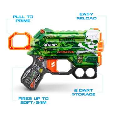 XShot Skins Menace Blaster Set with Customization Options