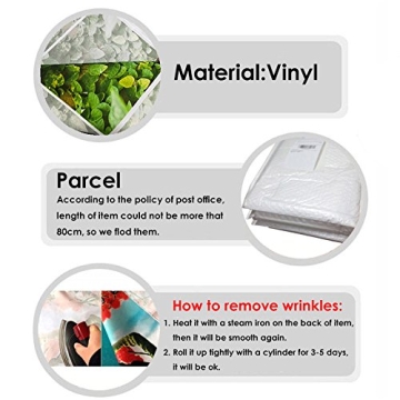 OERJU 10x8ft Enchanted Forest Backdrop for Kids Parties