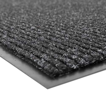 Notrax 109 Brush Step Entrance Mat 3' x 4' Charcoal Black