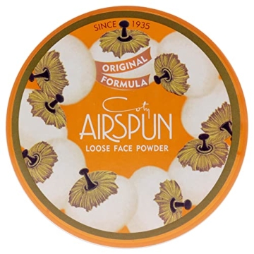 Coty AIRSPUN Natural Neutral Face Powder - Lightweight, Long Lasting, 2.3 Oz