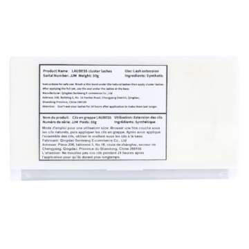 Cluster Lashes 20D D Curl for Glamorous Eyes