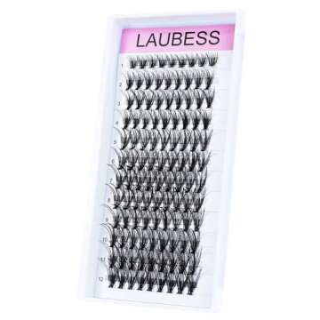 Cluster Lashes 20D D Curl for Glamorous Eyes