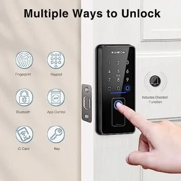 KANFOX Keyless Entry Smart Door Lock with App Control