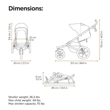 Thule Urban Glide 3 Stroller for Active Families