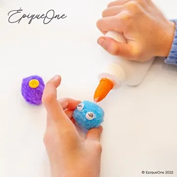 EpiqueOne 2100-Piece Craft Set for Kids | Colorful Supplies