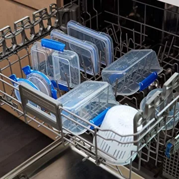 Sistema 3-Piece Food Storage Containers for Snacks and Meal Prep