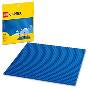LEGO Classic Blue Baseplate Square 32x32 Stud Foundation to Build, Play, and Display Brick Creations...