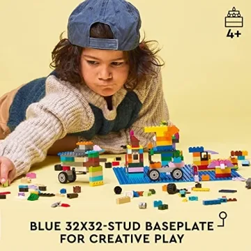 LEGO Classic Blue Baseplate 32x32 Stud Foundation for Building
