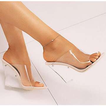 Cape Robbin Women's Nude Wedge Heels for All Occasions