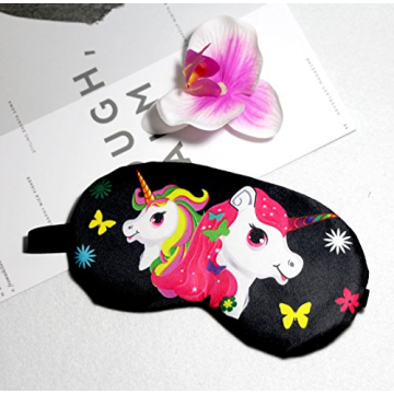 Cute Unicorn Sleep Masks - 5Pcs for Kids and Adults
