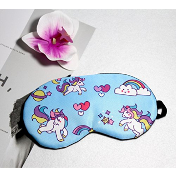 Cute Unicorn Sleep Masks - 5Pcs for Kids and Adults