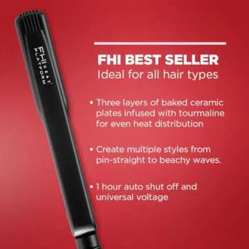 Pro Tourmaline Hair Straightener - FHI HEAT Platform