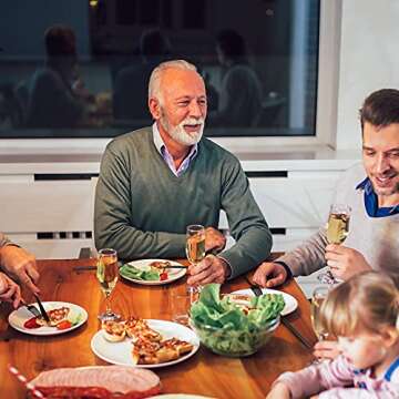 GIOCOCO Matte Black Silverware Set - 20 Piece Stainless Steel Flatware Set, Thick Utensils Set Service for 4, Durable Cutlery Set Elegant Tableware Set for Home and Restaurant (Dishwasher Safe)