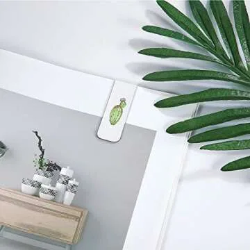 Chinco 10 Assorted Magnetic Bookmarks for Readers