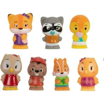 Timber Tots Forest Friends Set for Ages 2-4, 7 Dolls