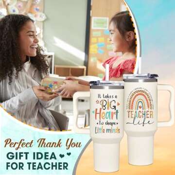 Teacher Appreciation Gifts - Teacher Gifts - Teachers Day Gifts For Women, Thank You Gifts From Stud...