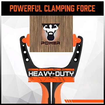 HORUSDY Heavy Duty 8-Pack Spring Clamps for Crafts