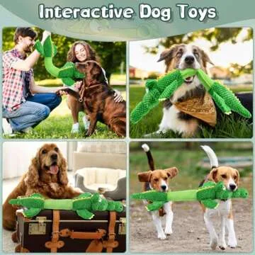 WOWBALA Dog Toys for Aggressive Chewers - Interactive & Durable