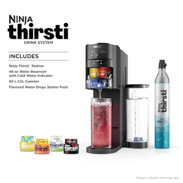 Ninja Thirsti Soda Maker & Carbonated Water Machine