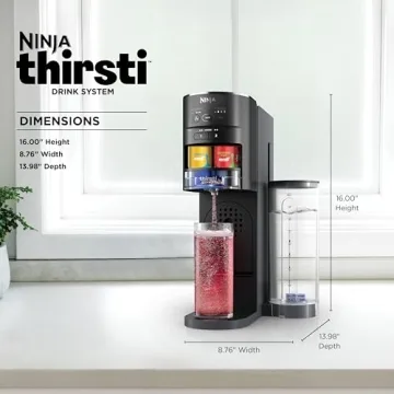 Ninja Thirsti Soda Maker & Carbonated Water Machine