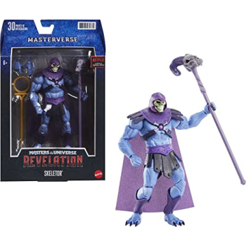 Masters of the Universe Masterverse Revelation Action Figure & Accessories, Skeletor MOTU Collectibl...