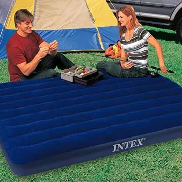 Intex Classic Downy Airbed, Queen