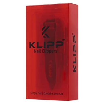 Stylish KLIPP Nail Clippers for Men with Catcher