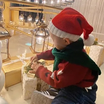 Matching Family Christmas Hats for Parents and Kids