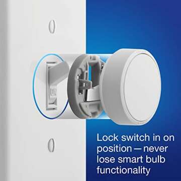 Lutron Aurora Smart Bulb Dimmer Switch | Effortless Control for Philips Hue Smart Bulbs