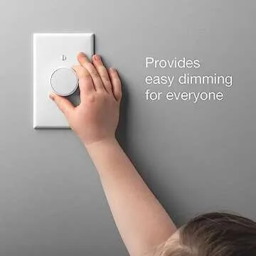 Effortless Lutron Aurora Smart Bulb Dimmer Switch for Hue