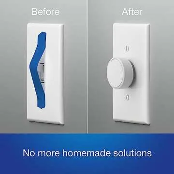 Effortless Lutron Aurora Smart Bulb Dimmer Switch for Hue