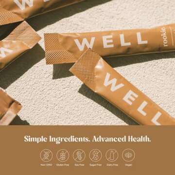Rookie Wellness Well Vegan Immune Support Packets 1000mg Vitamin C